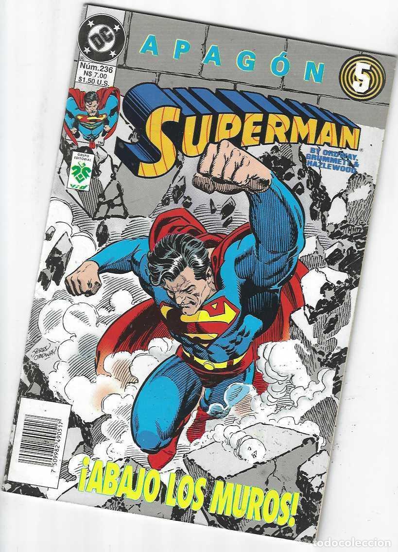 C&oacute;mics: SUPERMAN N&ordm; 236 - APAGON 5 - EDITORIAL VID - Foto 1