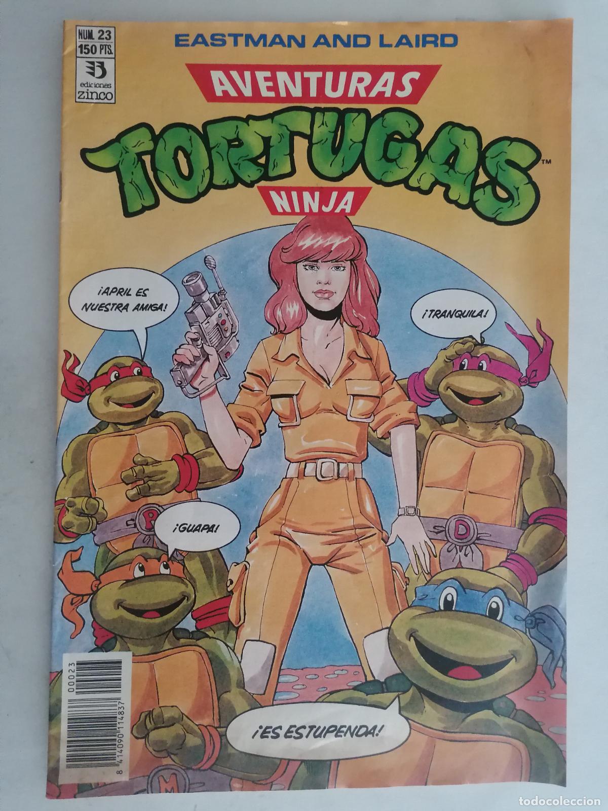 C&oacute;mics: TEBEO AVENTURAS TORTUGAS NINJA, N&ordm; 23 - Foto 1