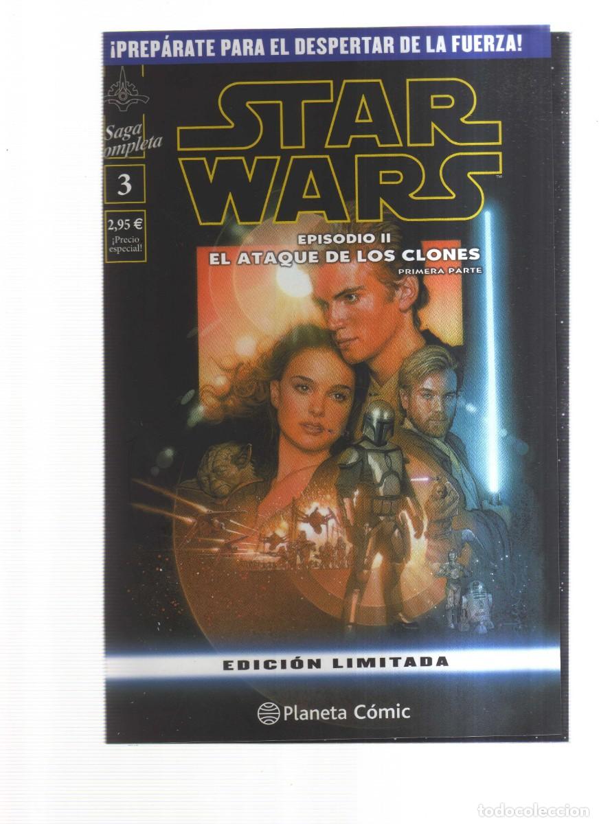 C&oacute;mics: STAR WARS EPISODIO II EL ATAQUE DE LOS CLONES PRIMERA PARTE - Foto 1