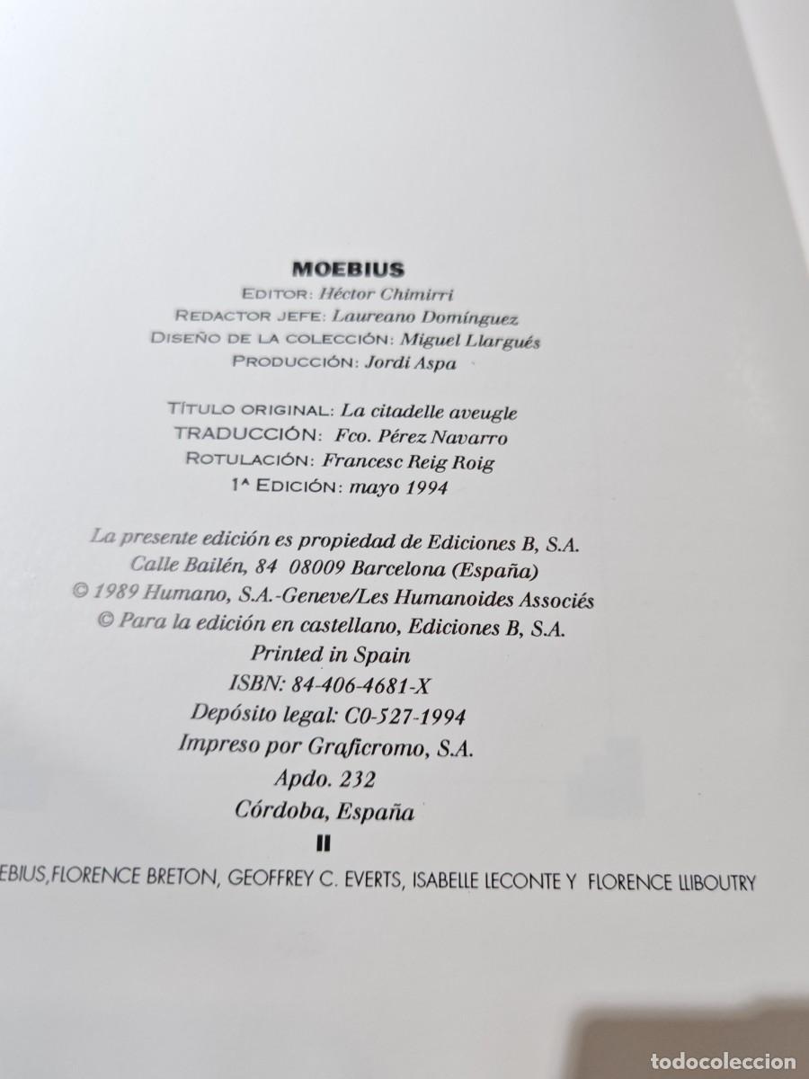 C&oacute;mics: Moebius la ciudadela ciega ediciones b - Foto 2