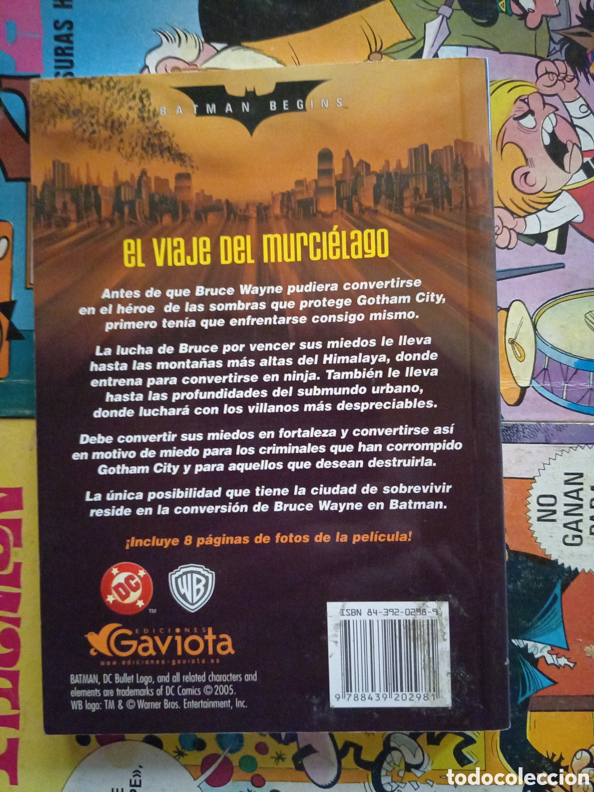C&oacute;mics: Batman begins la novelizaci&oacute;n de la pel&iacute;cula. Cj92 - Foto 2