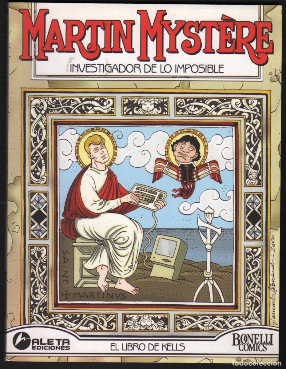 C&oacute;mics: Martin Myst&eacute;re: El libro de Kells ed Bonelli Aleta Ediciones - Foto 1