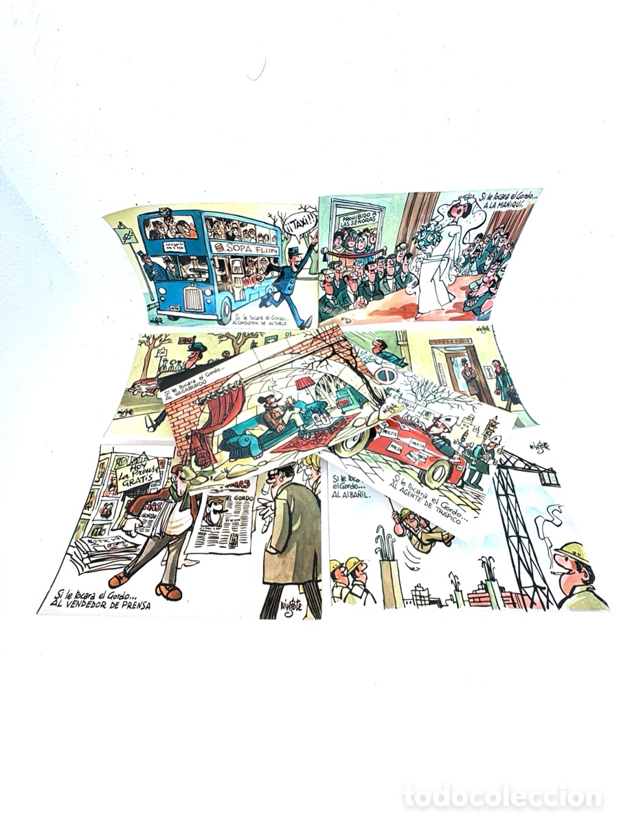 C&oacute;mics: POSTALES VINTAGE DE MINGOTE. - Foto 1