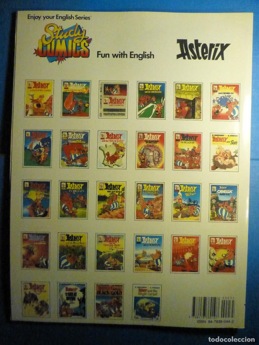 C&oacute;mics: Asterix and CO. - a.18 - R.Goscinny, A.Uderzo - Ediciones del Prado, Study Comics - En Ingl&eacute;s - Foto 2
