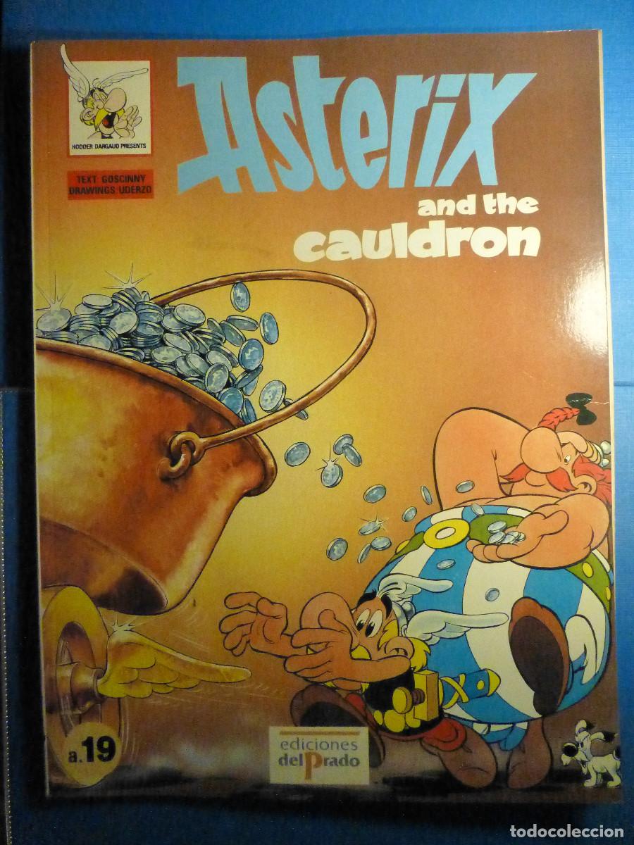 C&oacute;mics: Asterix and The Cauldron - a.19 - R.Goscinny, A.Uderzo - Ediciones del Prado, Study Comics - Ingl&eacute;s - Foto 1
