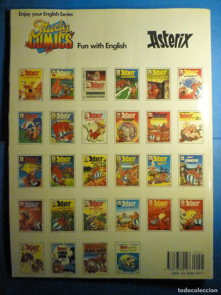 C&oacute;mics: Asterix and Chieftain&acute;s Shield - a.21 Goscinny, Uderzo - Ediciones del Prado, Study Comics - Ingl&eacute;s - Foto 2