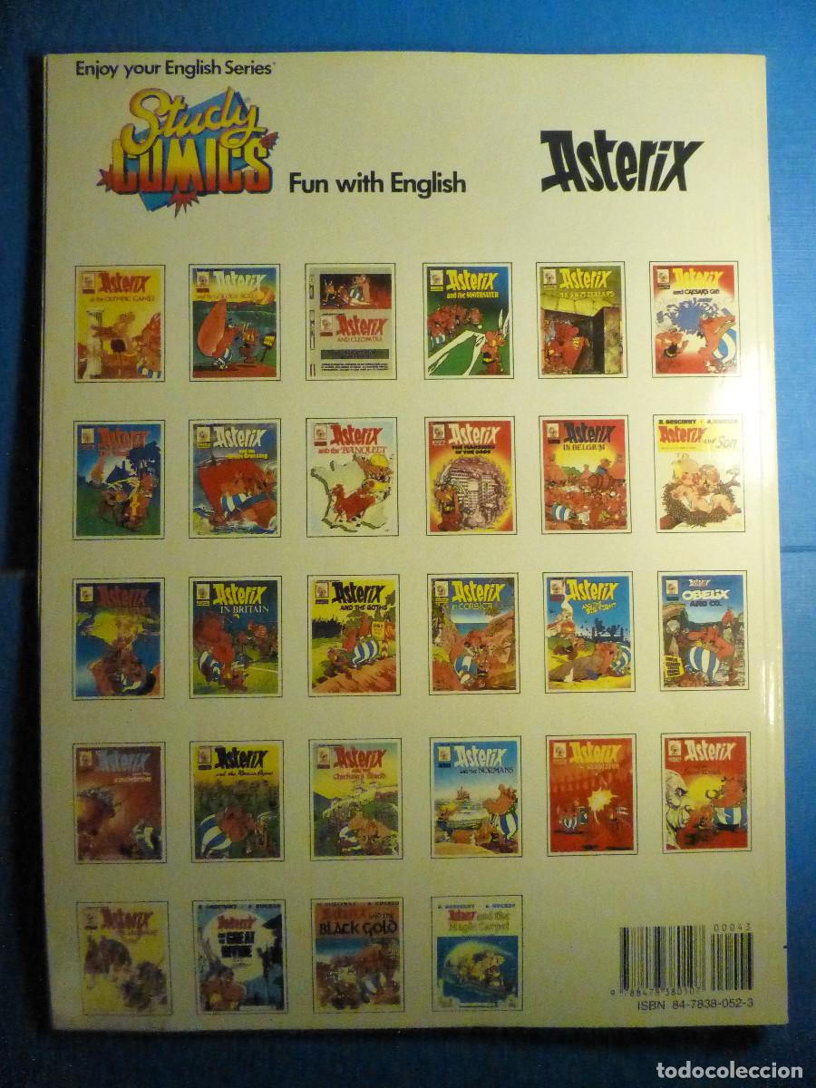 C&oacute;mics: Asterix and the Normans - a.22, Goscinny, Uderzo - Ediciones del Prado, Study Comics - En Ingl&eacute;s - Foto 2