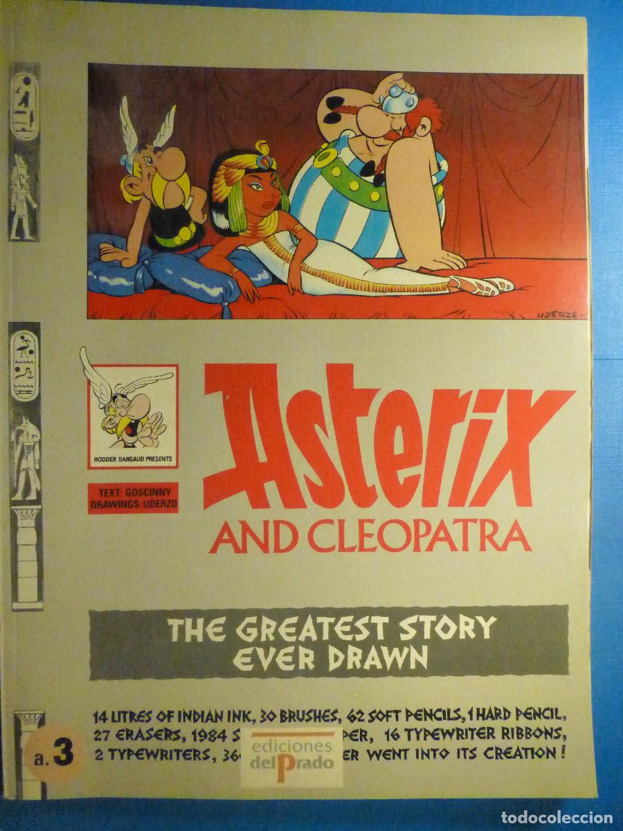 C&oacute;mics: Asterix and Cleopatra - a.3, R. Goscinny, A. Uderzo - Ediciones del Prado, Study Comics - En Ingl&eacute;s - Foto 1