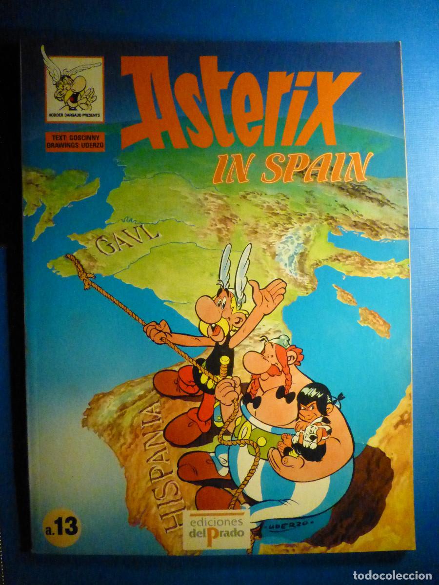 C&oacute;mics: Asterix in Spain - a.13, R. Goscinny, A. Uderzo - Ediciones del Prado, Study Comics - En Ingl&eacute;s - Foto 1