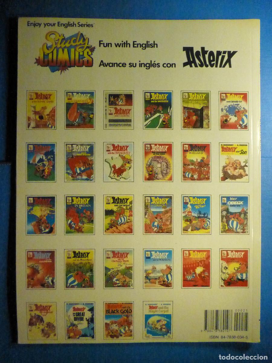 C&oacute;mics: Asterix in Spain - a.13, R. Goscinny, A. Uderzo - Ediciones del Prado, Study Comics - En Ingl&eacute;s - Foto 2