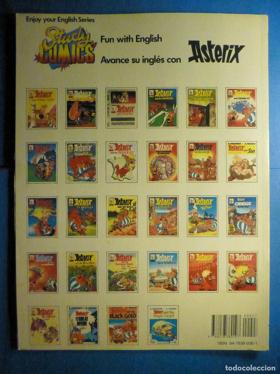 C&oacute;mics: Asterix in Britain - a.14, R. Goscinny, A. Uderzo - Ediciones del Prado, Study Comics - En Ingl&eacute;s - Foto 2