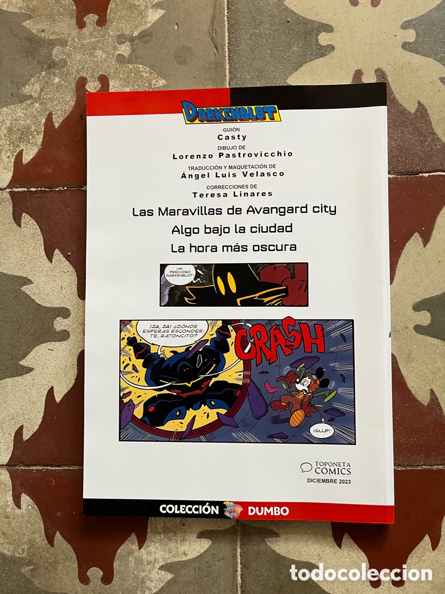 C&oacute;mics: Comic6 c&oacute;mic Darkenblot Disney Mickey Mouse - r&uacute;stica, 114 p&aacute;gs. Din A4 - Foto 3