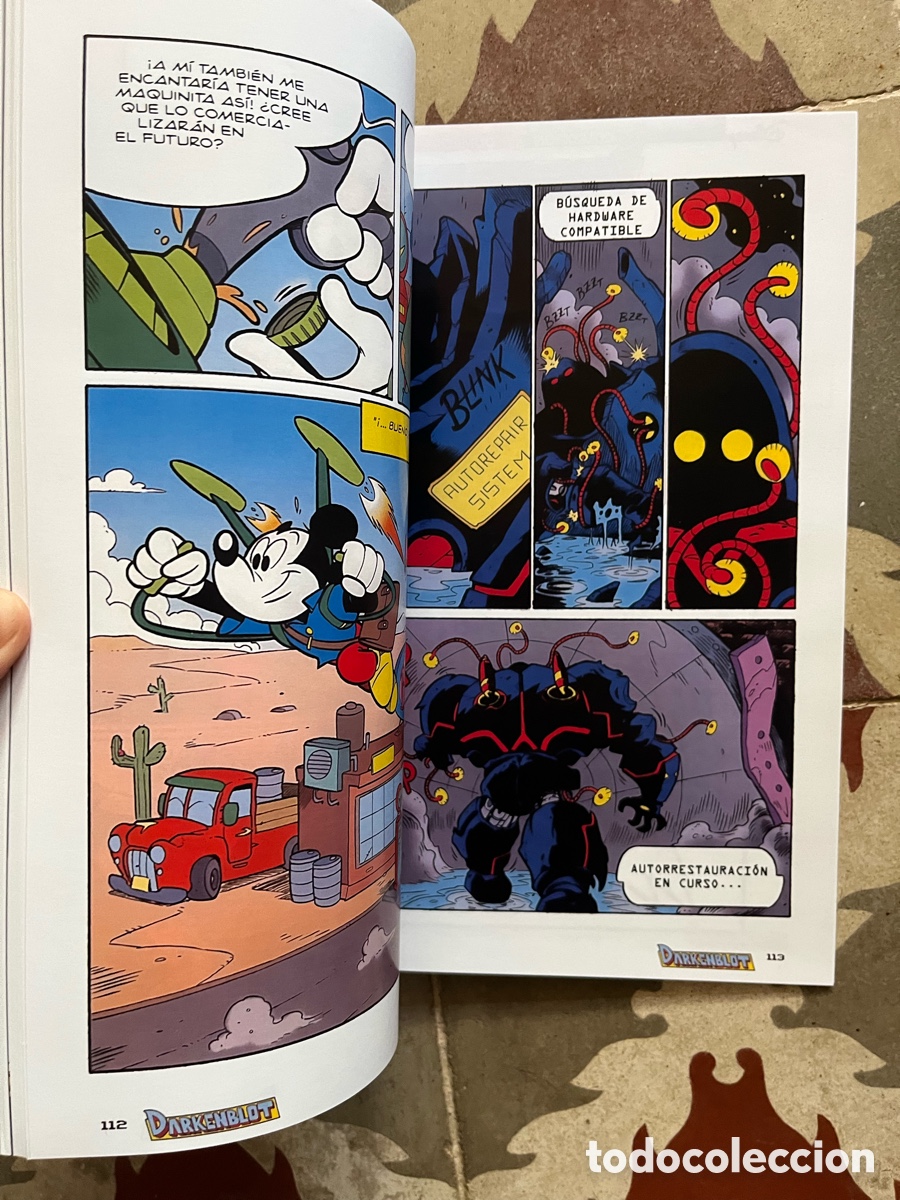 C&oacute;mics: Comic6 c&oacute;mic Darkenblot Disney Mickey Mouse - r&uacute;stica, 114 p&aacute;gs. Din A4 - Foto 4
