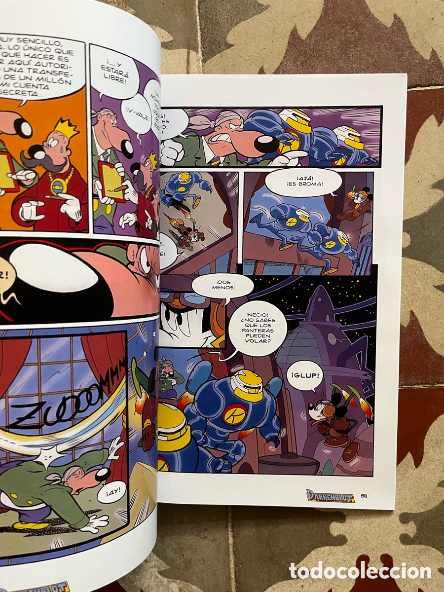C&oacute;mics: Comic6 c&oacute;mic Darkenblot Disney Mickey Mouse - r&uacute;stica, 114 p&aacute;gs. Din A4 - Foto 5