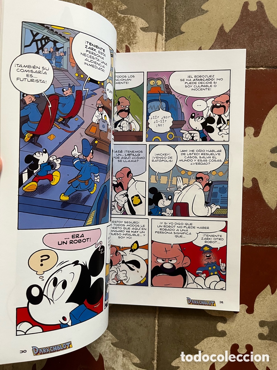 C&oacute;mics: Comic6 c&oacute;mic Darkenblot Disney Mickey Mouse - r&uacute;stica, 114 p&aacute;gs. Din A4 - Foto 7