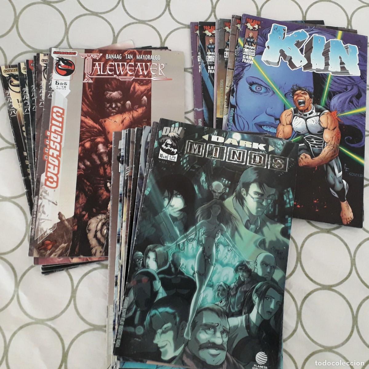 C&oacute;mics: Lote de 22 comics. Kin - Dark Minds - Taleweaver - Foto 1
