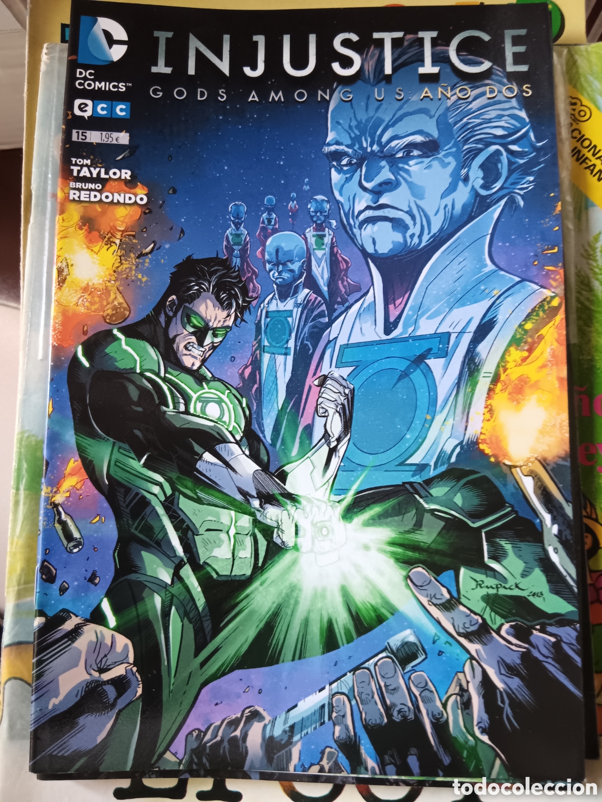 C&oacute;mics: TEBEOS-COMICS GOYO ● INJUSTICE 15 A&Ntilde;O 2 ● ECC ● AA99 X0224 ● - Foto 1