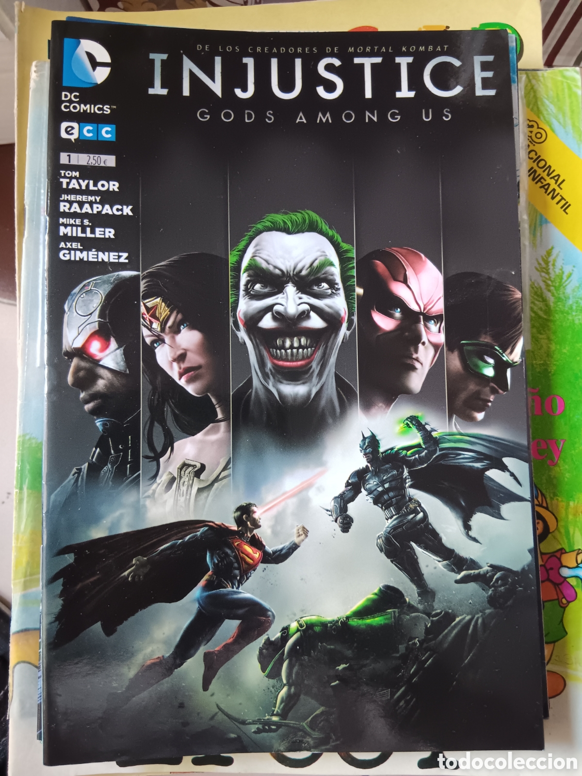 C&oacute;mics: TEBEOS-COMICS GOYO ● INJUSTICE GODS AMONG 1 ● ECC ● AA99 X0224 ● - Foto 1