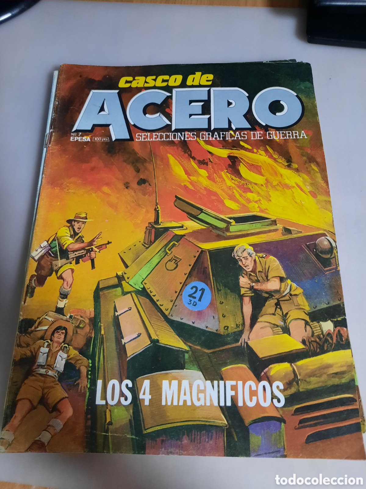 C&oacute;mics: CASCO DE ACERO -ED EPESA Lote varios n&uacute;meros - Foto 2