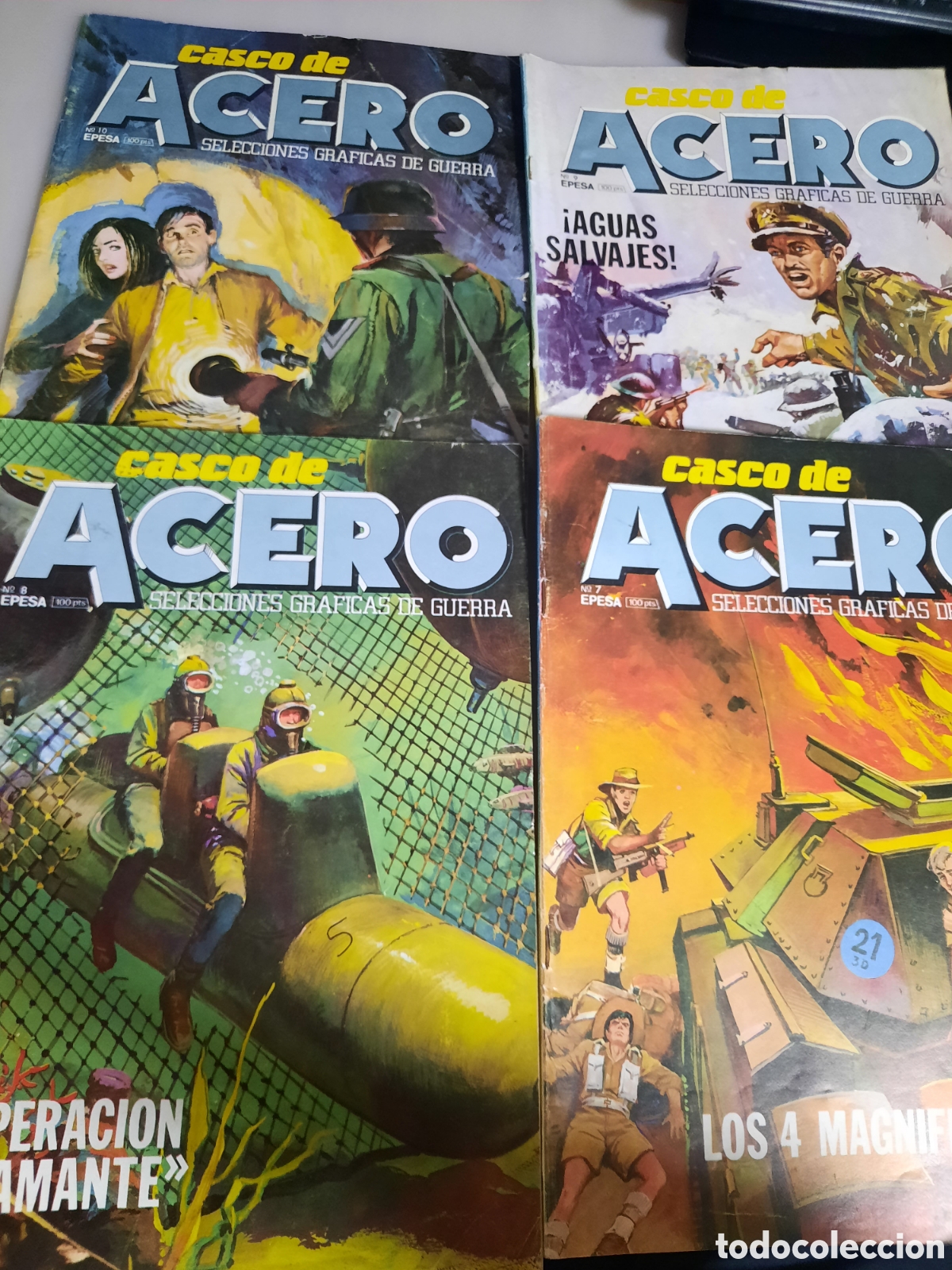 C&oacute;mics: CASCO DE ACERO -ED EPESA Lote varios n&uacute;meros - Foto 1
