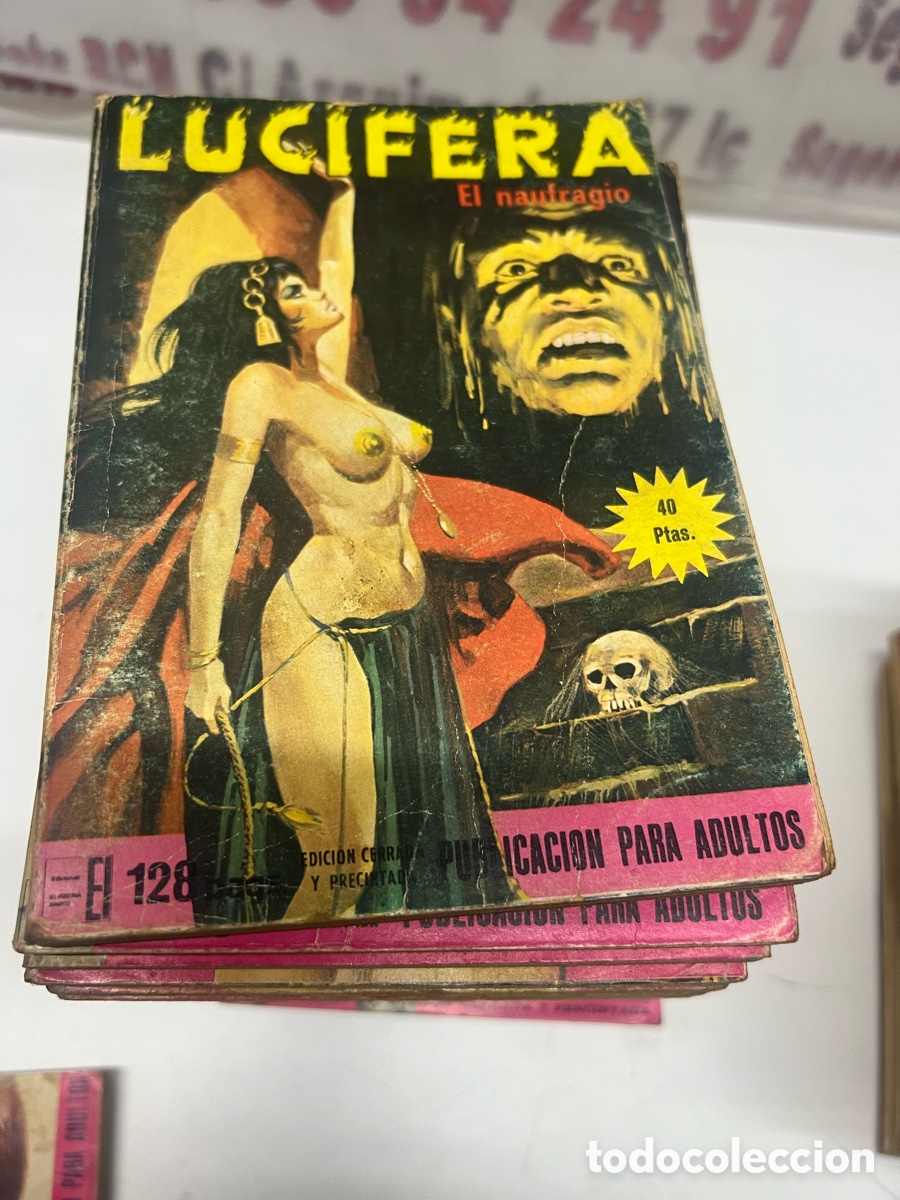C&oacute;mics: Lucifera elviberia 1976 - Foto 4