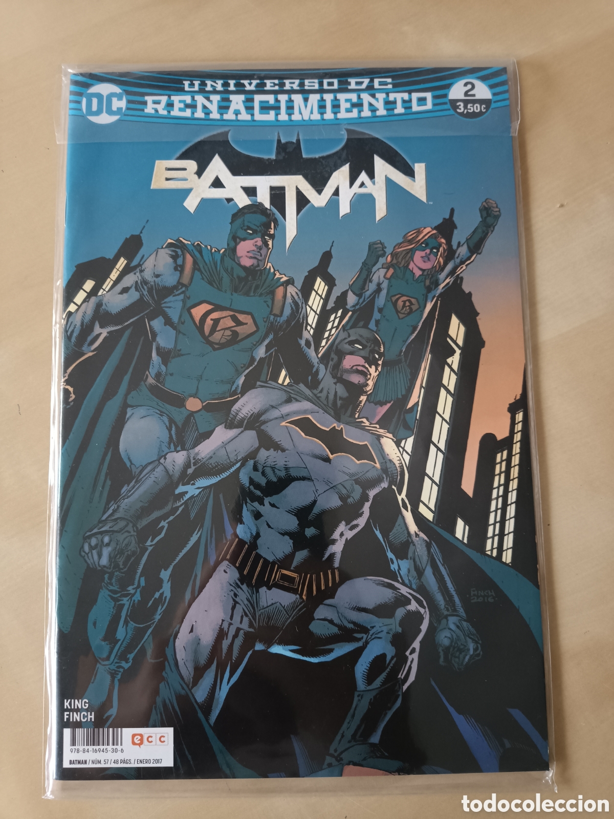 C&oacute;mics: C&Oacute;MIC BATMAN N&deg; 2 57 ENERO 2017 UNIVERSO DC RENACIMIENTO - Foto 1