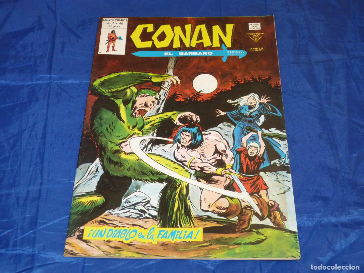 C&oacute;mics: VERTICE VOL 2 CONAN EL BARBARO #40 - Foto 1