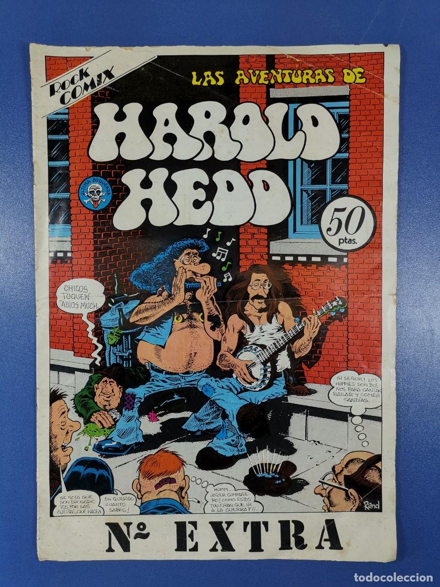 C&oacute;mics: HAROLD HEAD - 1977 - ROCK C&Oacute;MIX - N&Uacute;MERO EXTRA - EDIPRESS, BARCELONA - Foto 2