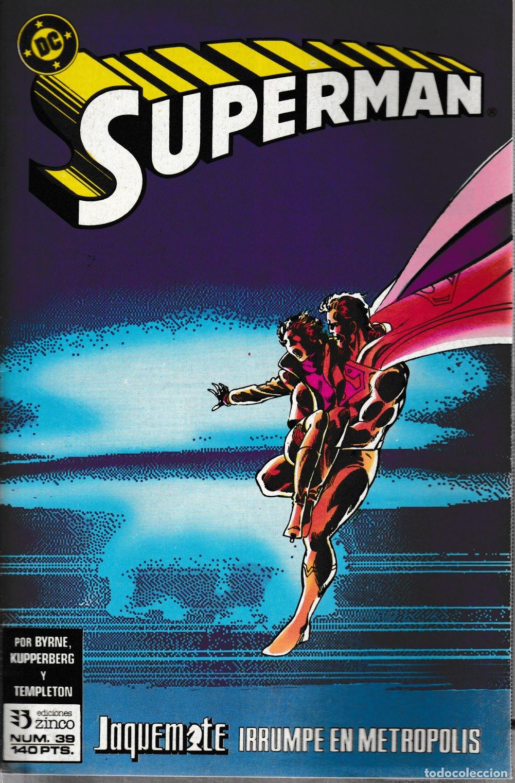 C&oacute;mics: Superman. Zinco 1987. N&ordm; 39 - Foto 1