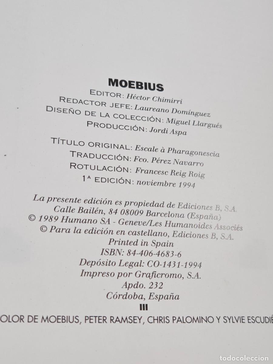 C&oacute;mics: Moebius. Escala en faragonescia ediciones b1 edici&oacute;n 1991 - Foto 2