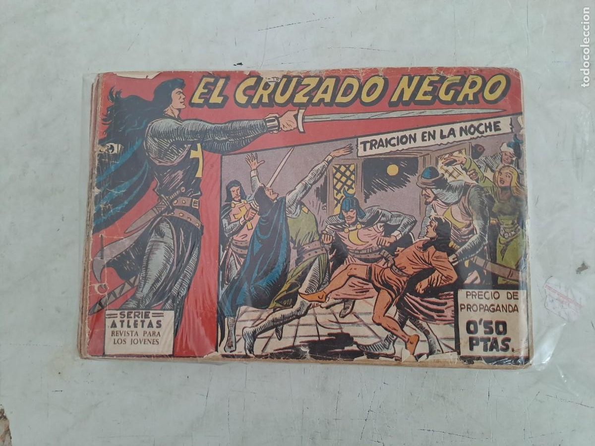 C&oacute;mics: El cruzado negro, 47 n&uacute;meros de 56, Maga - Foto 1