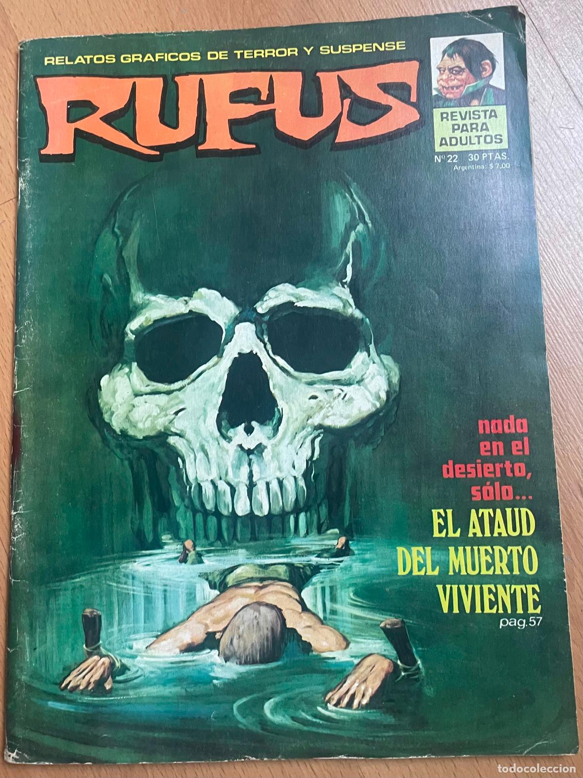 C&oacute;mics: RUFUS, Relatos graficos de terror y suspense Numero 22 - Foto 1