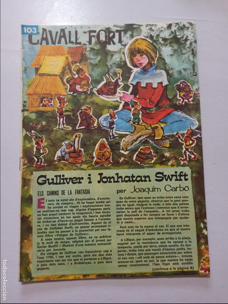 Comics: CAVALL FORT N&ordm; 103 - CATALA (IS)