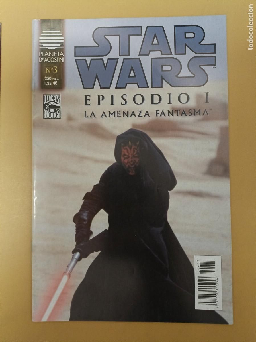 C&oacute;mics: STAR WARS N&ordm;3, la amenaza fantasma - Foto 1