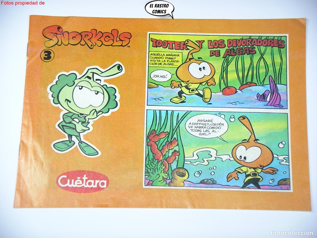 C&oacute;mics: Snorkels n&ordm; 3, Tooter y los devoradores de algas, ed. Cuetara 1986 - Foto 1