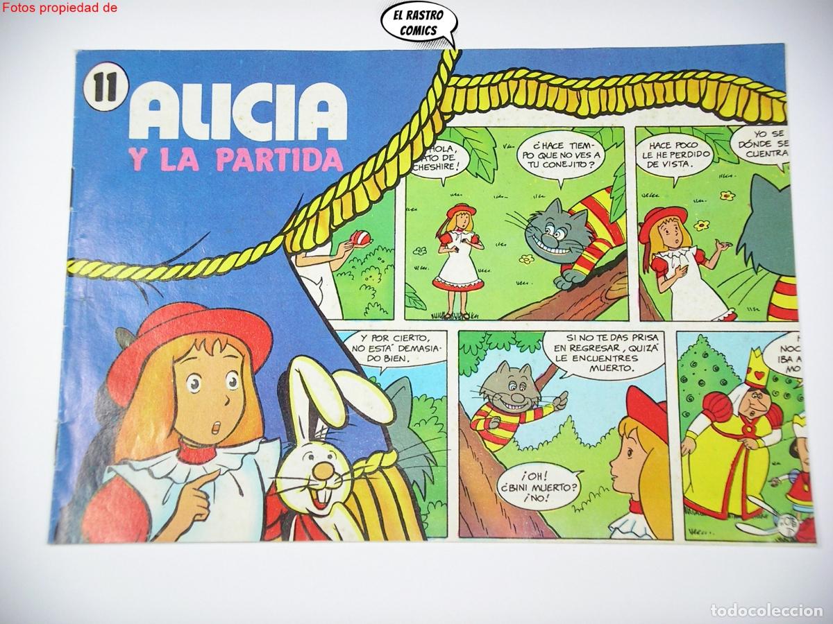 C&oacute;mics: Alicia n&ordm; 11, y la partida, ed. Cuetara 1986 - Foto 1