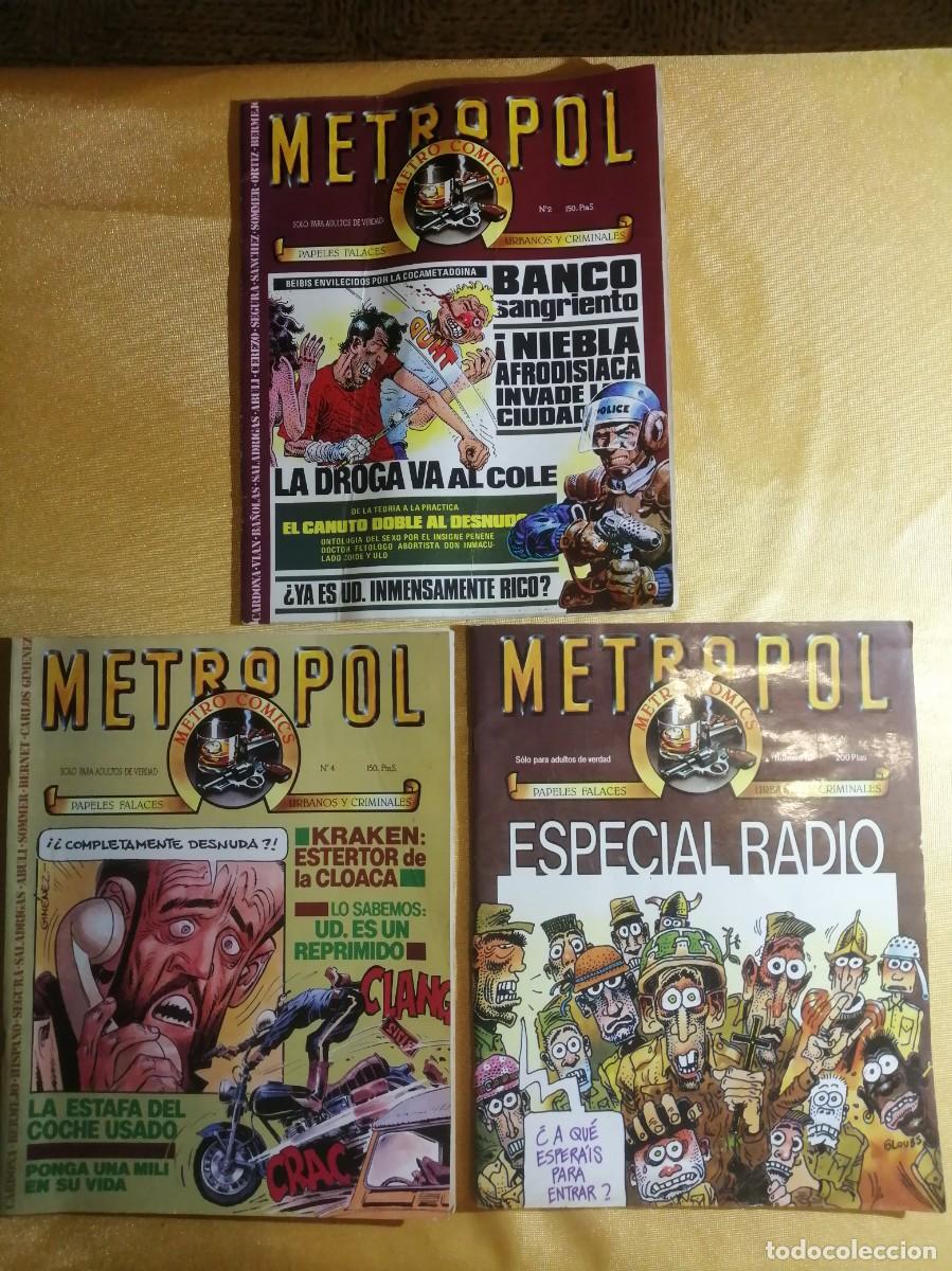 C&oacute;mics: COMIC METROPOL, NUMEROS 2 - 4 Y 10 - Foto 1
