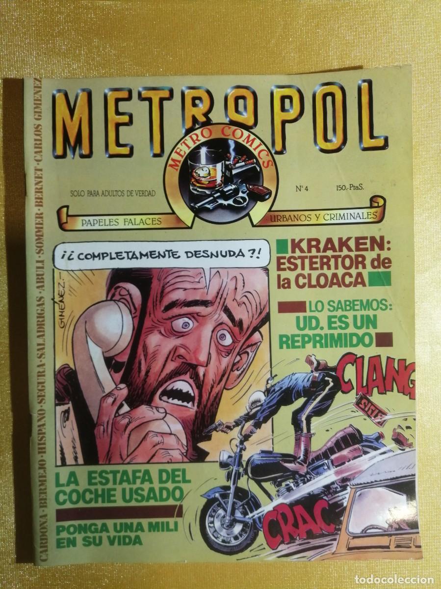 C&oacute;mics: COMIC METROPOL, NUMEROS 2 - 4 Y 10 - Foto 3