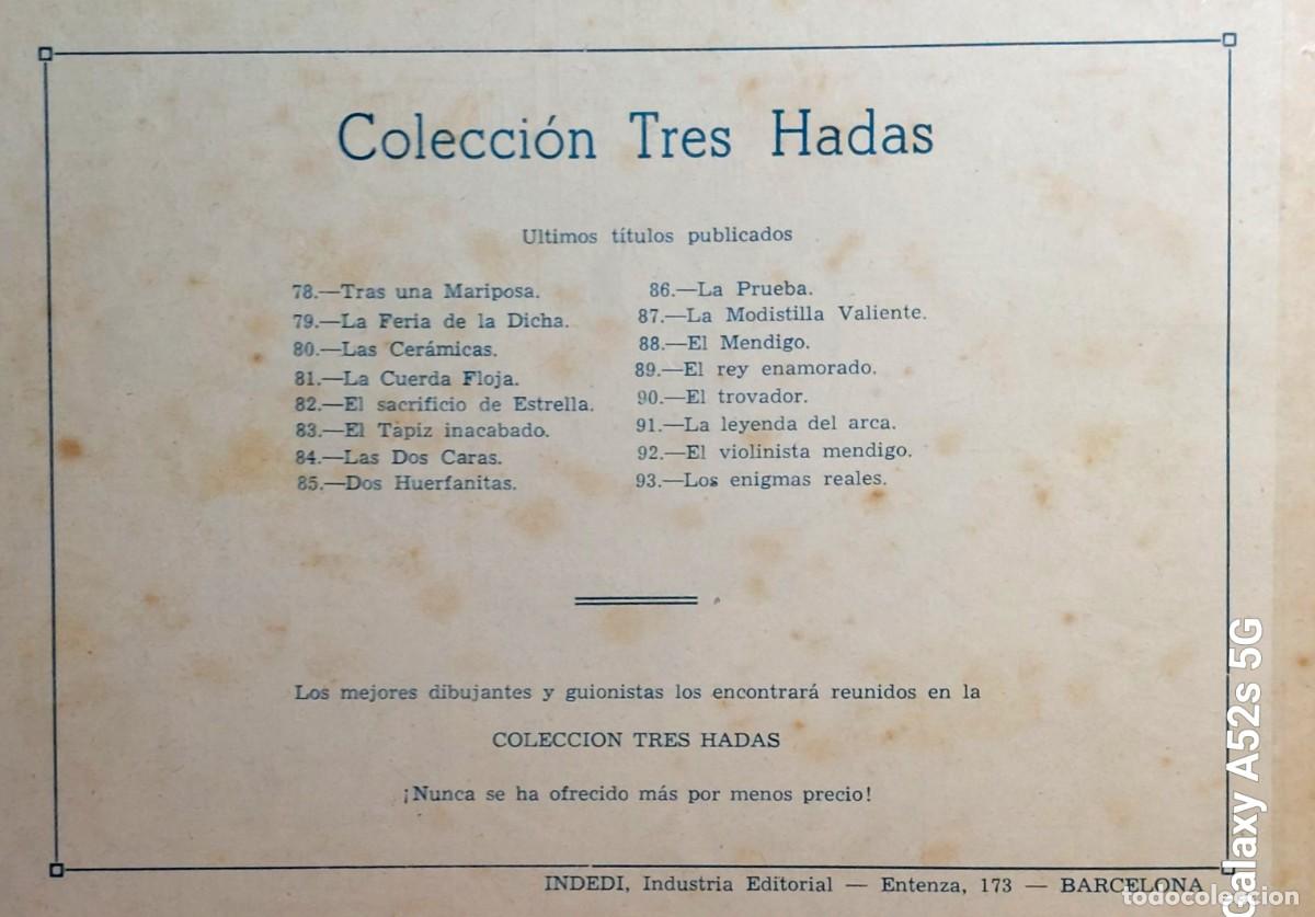 C&oacute;mics: LOTE DE 2 COMICS ( COLECION TRES HADAS ) de ENDEDI 1956 - Foto 2