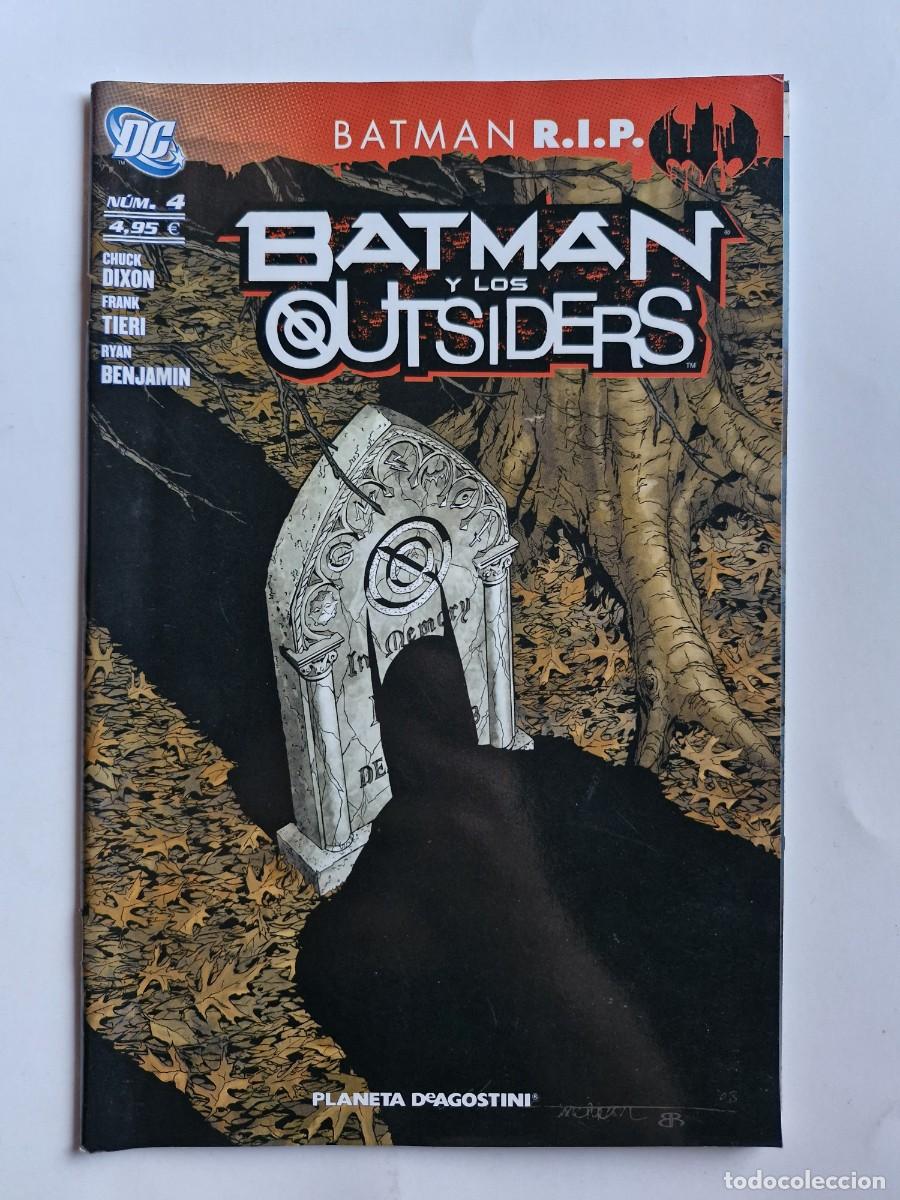 C&oacute;mics: BATMAN R.I.P BATMAN Y LOS OUTSIDERS NUMERO 4 PLANETA - Foto 1
