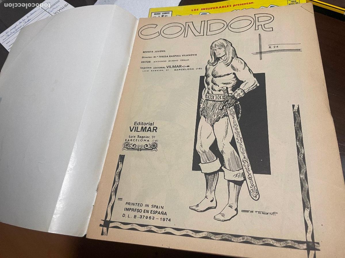 C&oacute;mics: CONDOR, LOS NINJAS NEGROS, Revista Juvenil - Foto 3