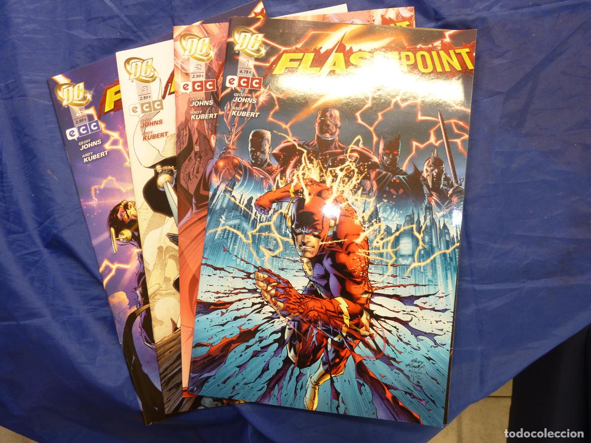 C&oacute;mics: Flashpoint, 2012, completa, 4 n&uacute;meros, ECC, muy buen estado - Foto 1