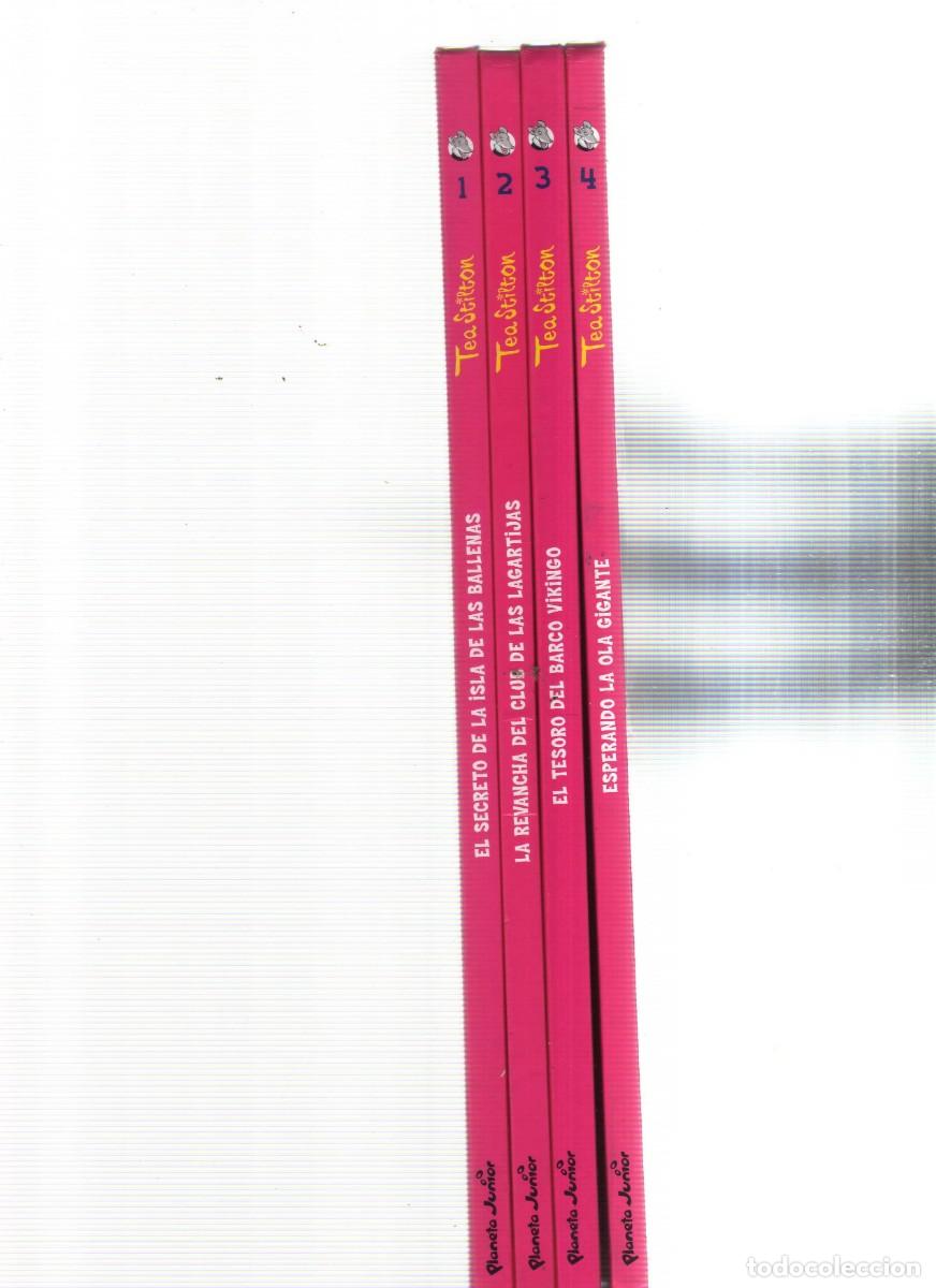 C&oacute;mics: TEA STILTON PLANETAJUNIOR 1,2,3,4,LOTE DE 4 - Foto 2