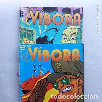 C&oacute;mics: Lote de 2 Revistas El V&iacute;vora. A&ntilde;o 1981