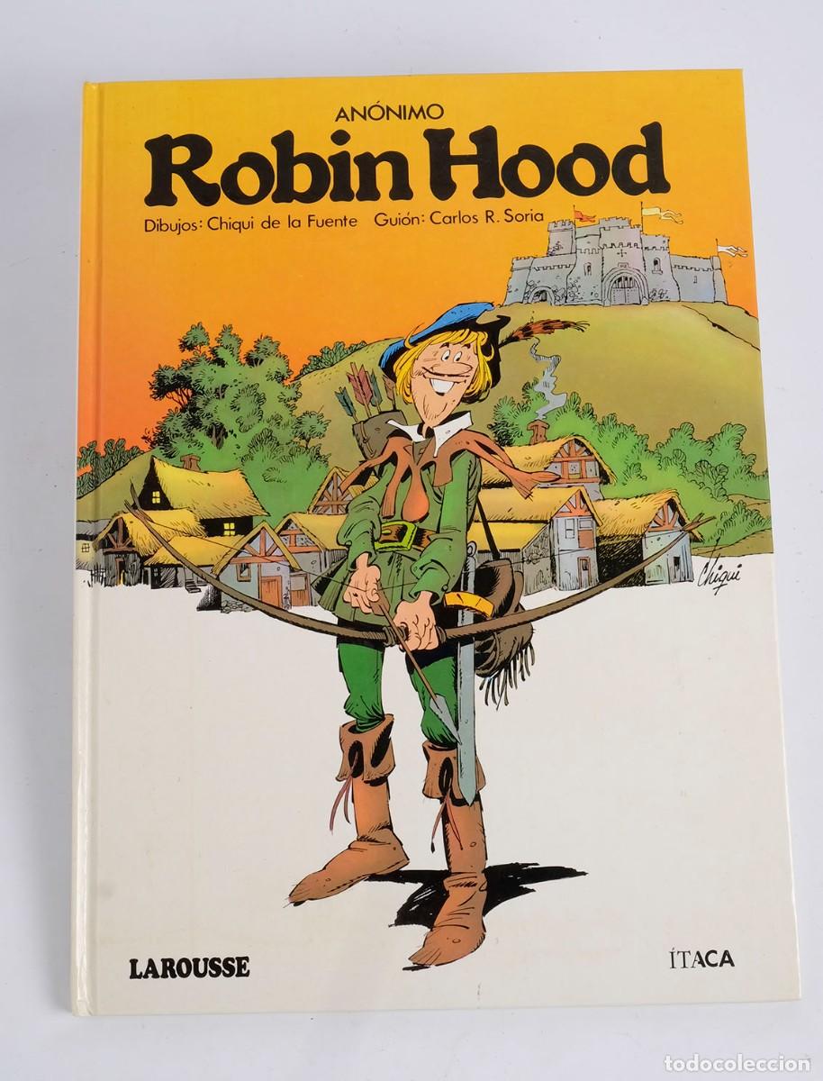 C&oacute;mics: Robin Hood. Larousse. Chiqui de la Fuente. 1982 - Foto 1
