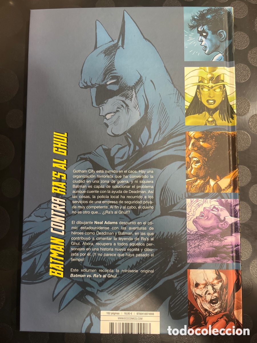 C&oacute;mics: BATMAN CONTRA RA&rsquo;S AL GHUL de NEAL ADAMS DC ECC ( 2021 ) - Foto 2