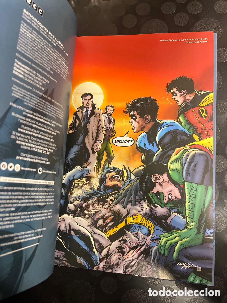 C&oacute;mics: BATMAN CONTRA RA&rsquo;S AL GHUL de NEAL ADAMS DC ECC ( 2021 ) - Foto 3