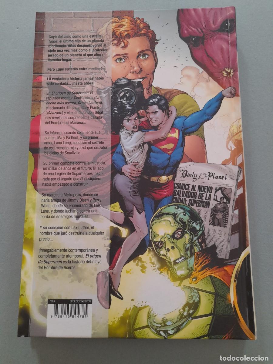 C&oacute;mics: el origen de superman, DC comics, geoff johns, gary frank, ecc ediciones 2013, tapa dura - Foto 5