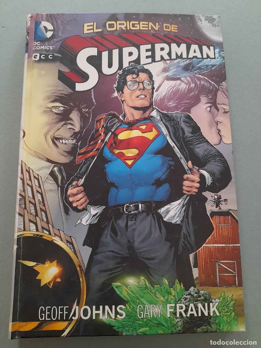 C&oacute;mics: el origen de superman, DC comics, geoff johns, gary frank, ecc ediciones 2013, tapa dura - Foto 1