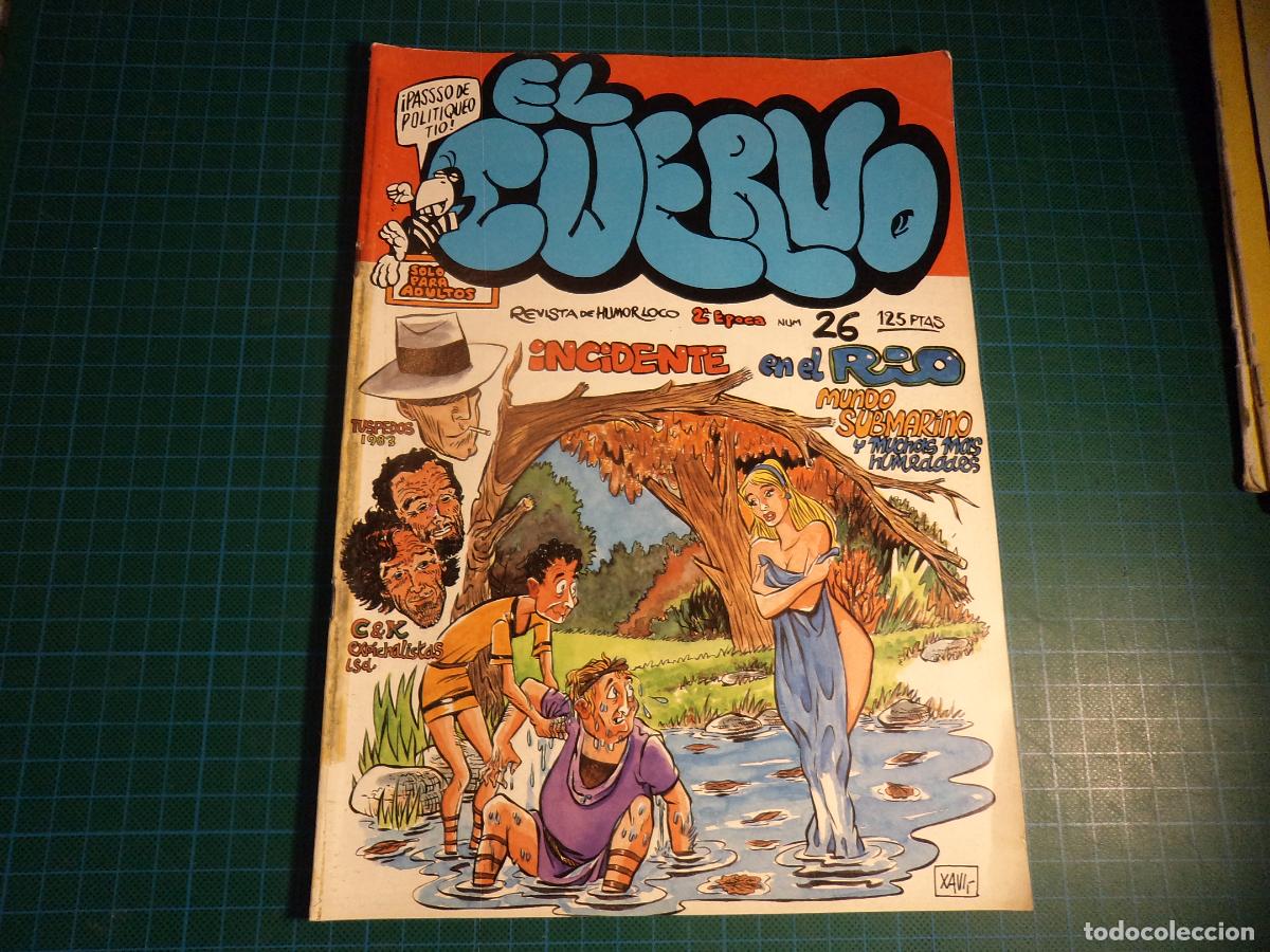 C&oacute;mics: El Cuervo. N&ordm; 26. Amaika. Procede de retapado. - Foto 1